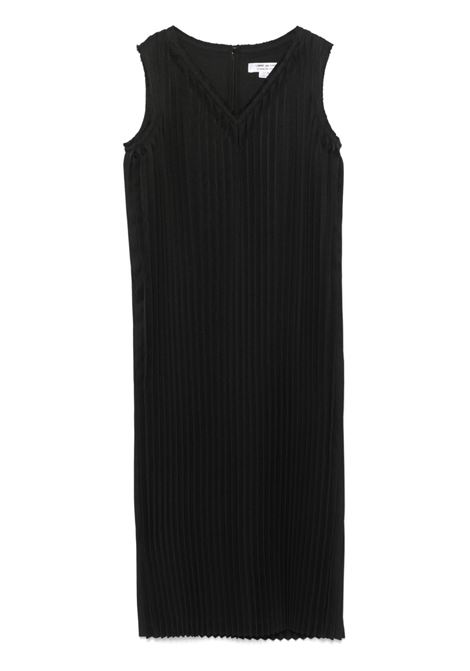 Black pleated midi dress Comme Des Garçons Comme Des Garçons - women